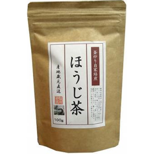葉桐 自家焙煎ほうじ茶 １００ｇ △ 【購入入数５個】