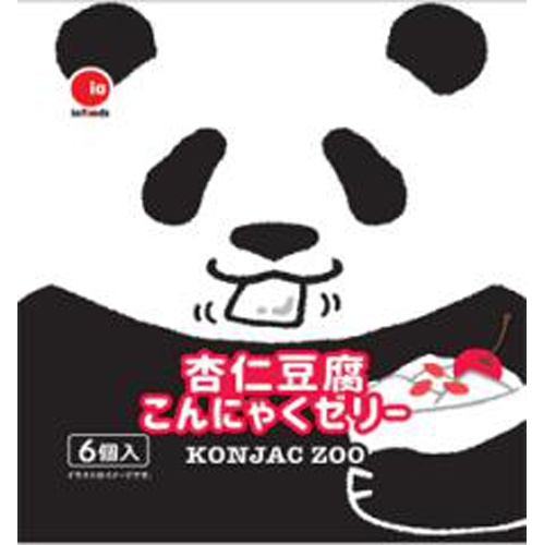アイエー こんにゃくゼリー 杏仁豆腐６個 □お取り寄せ品 【購入入数１２個】
