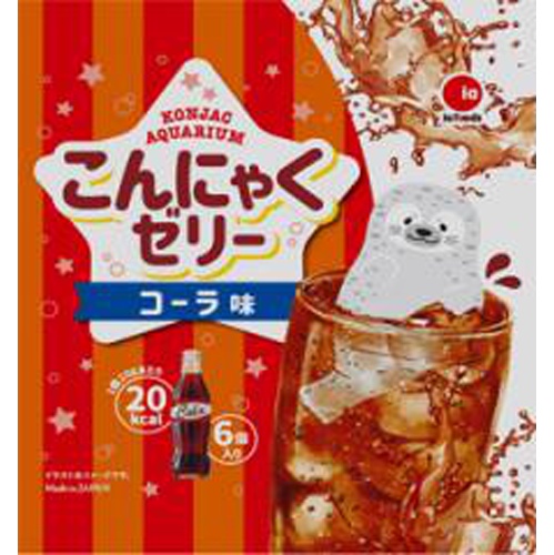 アイエー ＡＱこんにゃくゼリーコーラ６個 □お取り寄せ品 【購入入数１２個】