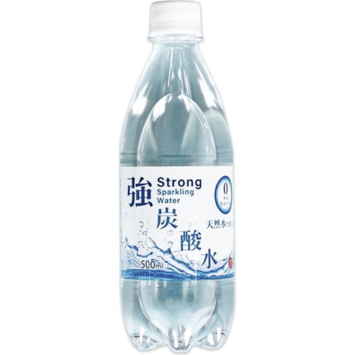 Ｔ・友桝 強炭酸水 Ｐ５００ｍｌ  【購入入数２４個】