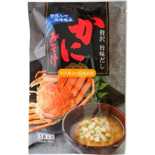トーノー かにみそ汁 ５Ｐ □お取り寄せ品 【購入入数３０個】