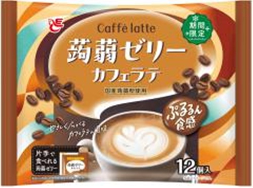 エース 蒟蒻ゼリーカフェラテ １２個 【新商品 8/25 発売】 □お取り寄せ品 【購入入数１６個】［入荷までお時間がかかります］