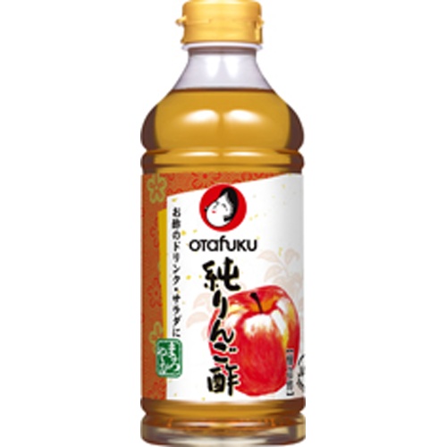 オタフク 純りんご酢 ５００ｍｌボトル 【新商品 5/22 発売】 □お取り寄せ品 【購入入数１２個】［入荷までお時間がかかります］