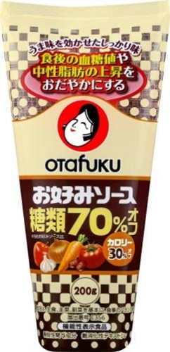 オタフク お好みソース糖類７０％オフ ２００ｇ □お取り寄せ品 【購入入数１２個】（入荷までお時間がかかります）