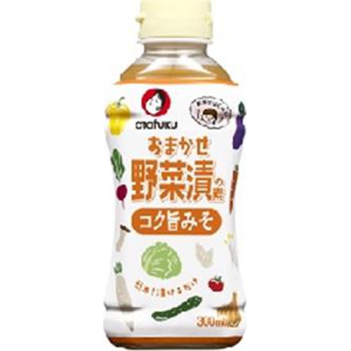 オタフク おまかせ野菜漬の素 コク旨みそ３００ｍｌ □お取り寄せ品 【購入入数１２個】（入荷までお時間がかかります）