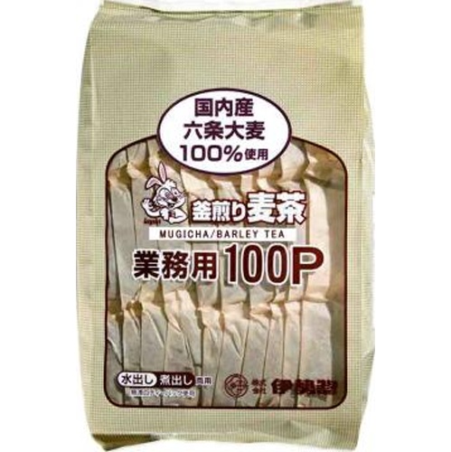 伊勢惣 麦茶 業務用 １０ｇ×１００Ｐ △ 【購入入数１個】