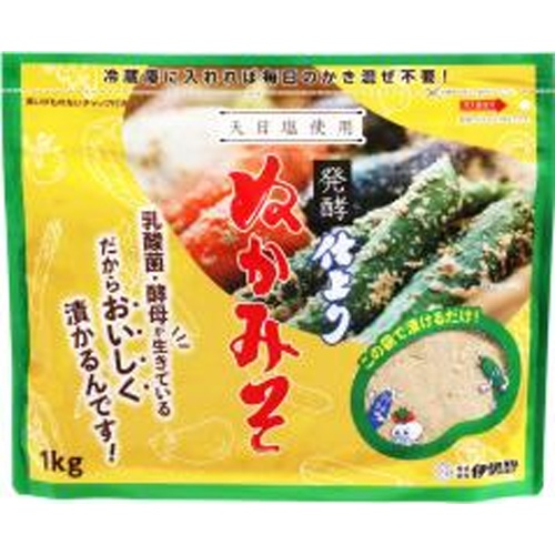 伊勢惣 仕上りぬかみそ １ｋｇ  【購入入数１０個】