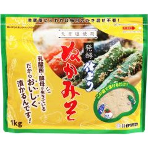 伊勢惣 仕上りぬかみそ １ｋｇ △ 【購入入数１０個】