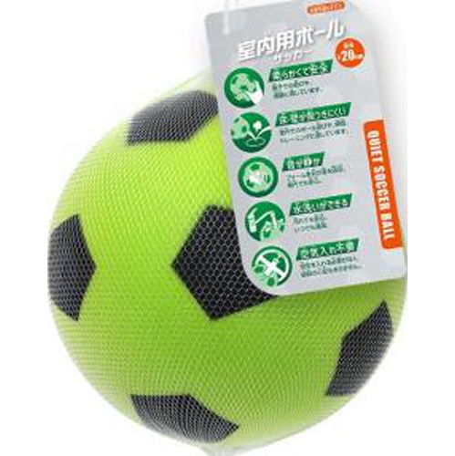 池田 室内用ボール２０㎝（サッカー柄） □お取り寄せ品 【購入入数１８個】