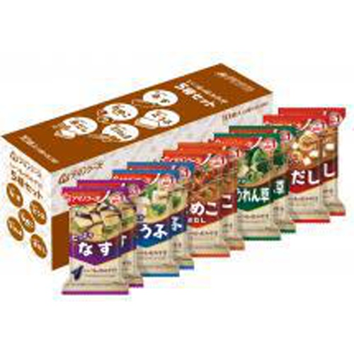アマノ いつものおみそ汁 ５種セット１０食Ｃ □お取り寄せ品 【購入入数１２個】
