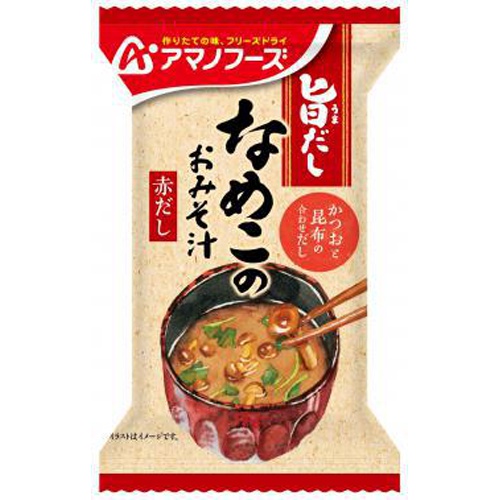 アマノ 旨だし なめこのおみそ汁赤だし □お取り寄せ品 【購入入数６０個】
