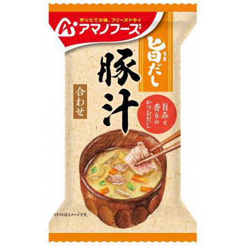 アマノ 旨だし 豚汁 □お取り寄せ品 【購入入数６０個】