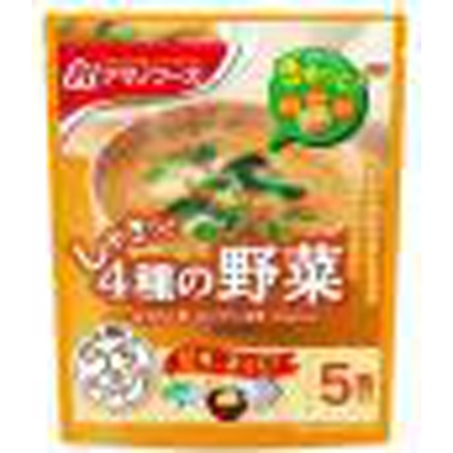 アマノ うちのおみそ汁 ４種の野菜５食  【購入入数６個】