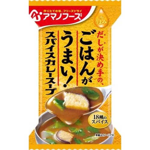 アサヒグループ食品 Ｔｈｅうまみスパイスカレースープ１Ｐ □お取り寄せ品 【購入入数６０個】