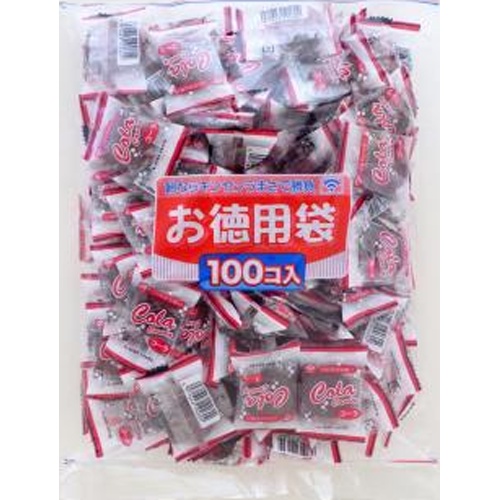金扇 １００個徳用コーラキャンディ △ 【購入入数８個】