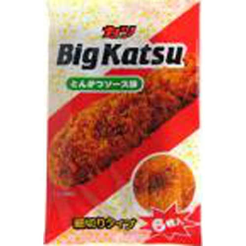 菓道 ＢＩＧカツ ソース味６枚入 【新商品 4/18 発売】  【購入入数１２個】