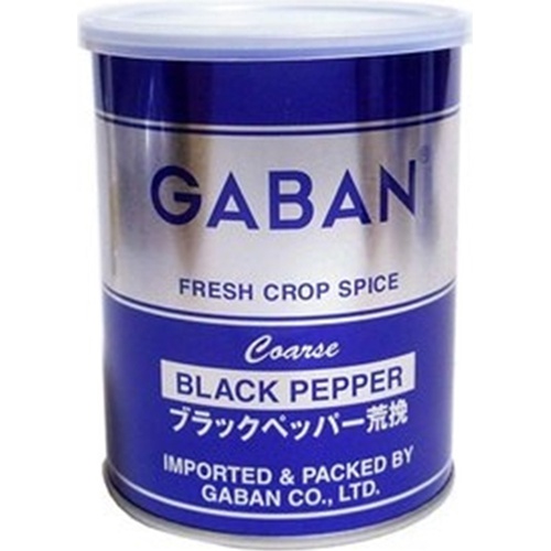 ギャバン ブラックペッパー荒挽缶２１０ｇ業務用 △ 【購入入数１個】