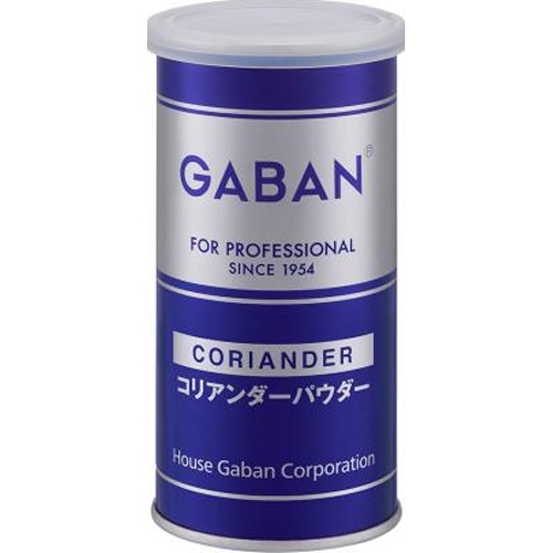 ギャバン コリアンダーパウダー缶７５ｇ業務用 □お取り寄せ品 【購入入数６個】（入荷までお時間がかかります）