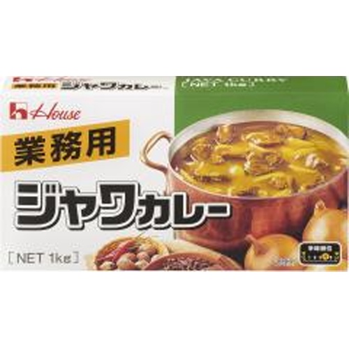 ハウス食品 １ｋｇ業務用ジャワカレー △ 【購入入数２０個】
