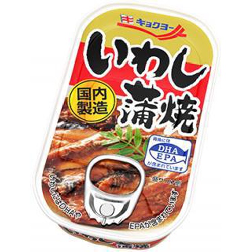 極洋 国産いわし蒲焼 １００ｇ 【今月の特売 ビン・缶詰】 □お取り寄せ品 【購入入数６０個】