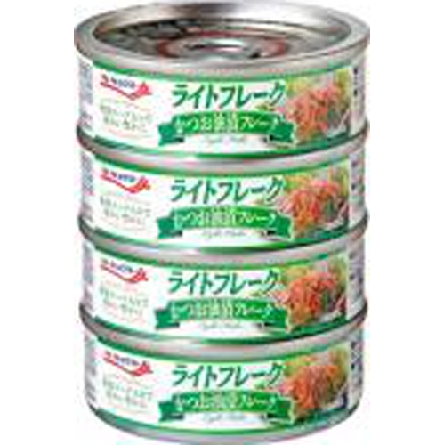 極洋 ライトフレークかつお油漬４Ｐ ７０ｇ×４ 【今月の特売 ビン・缶詰】 □お取り寄せ品 【購入入数２０個】