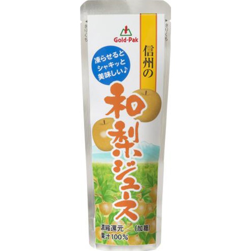 ゴールドパック 信州の和梨ジュース ８０ｇ 【今月の特売 飲料水】 【購入入数２０個】
