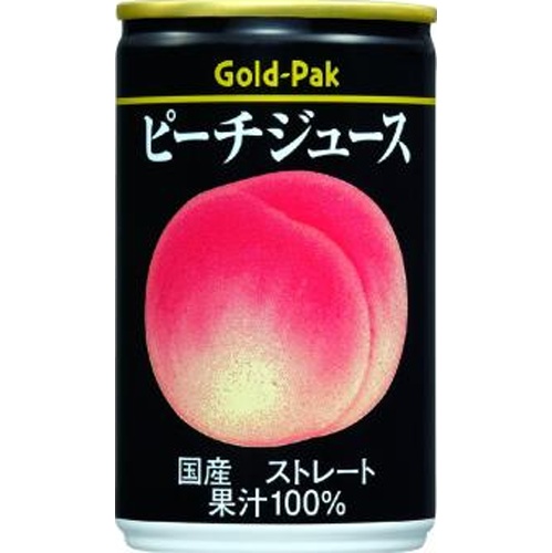 ゴールドパック ピーチジュース缶１６０ｇ 【新商品 5/22 発売】 □お取り寄せ品 【購入入数２０個】