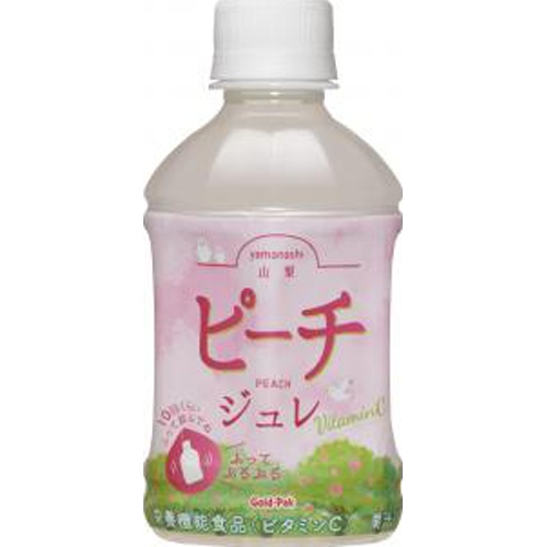 ゴールドパック 山梨ピーチジュレＰ２７５ｍｌ 【今月の特売 飲料水】 □お取り寄せ品 【購入入数２４個】