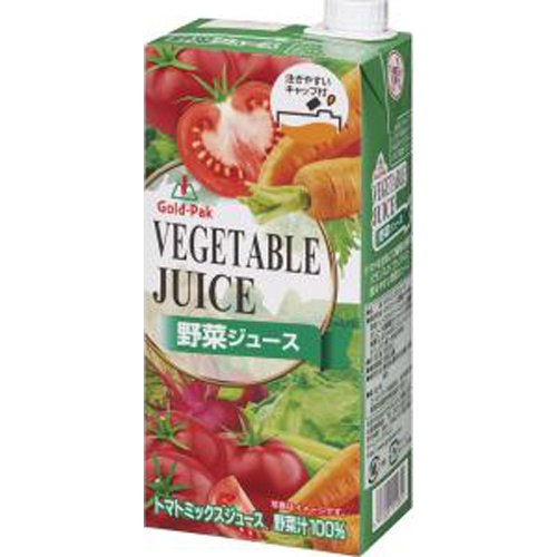 ゴールドパック 野菜ジュース １Ｌ □お取り寄せ品 【購入入数６個】