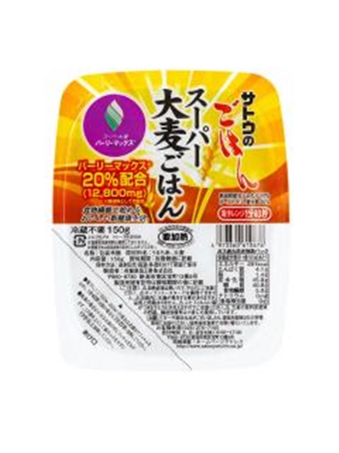 サトウ スーパー大麦ごはん １５０ｇ □お取り寄せ品 【購入入数６個】