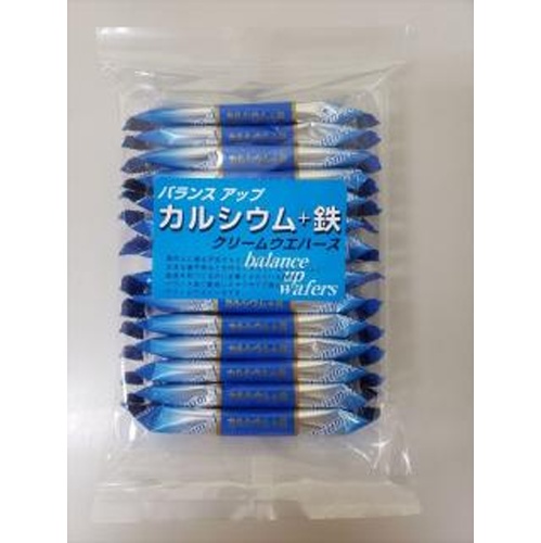 ★スズラン製菓 カルシウム＋鉄ウエハース １４枚  【購入入数１２個】