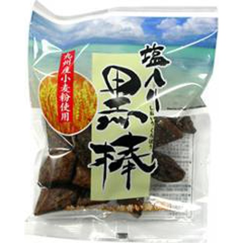 トリオ 塩入り黒棒 １００ｇ □お取り寄せ品 【購入入数２０個】