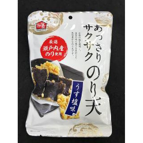 久慈食品 珍呑家あっさりサクサクのり天うす塩味 ４５ｇ △ 【購入入数１０個】