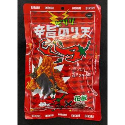 久慈食品 ビリリ君 辛旨のり天６５ｇ △ 【購入入数１２個】
