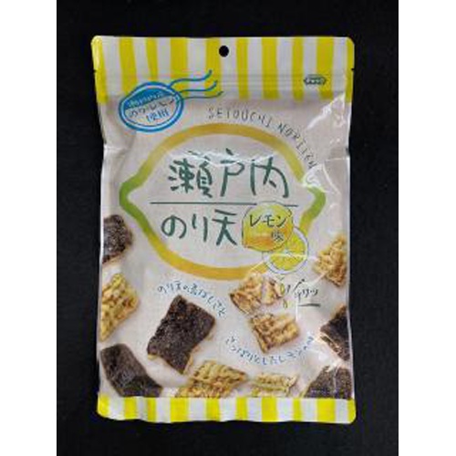 久慈食品 瀬戸内のり天 レモン味６５ｇ △ 【購入入数１２個】