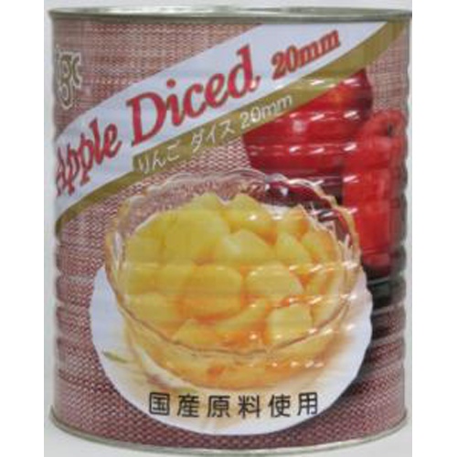 天狗 りんごダイス １号缶業務用 □お取り寄せ品 【購入入数６個】