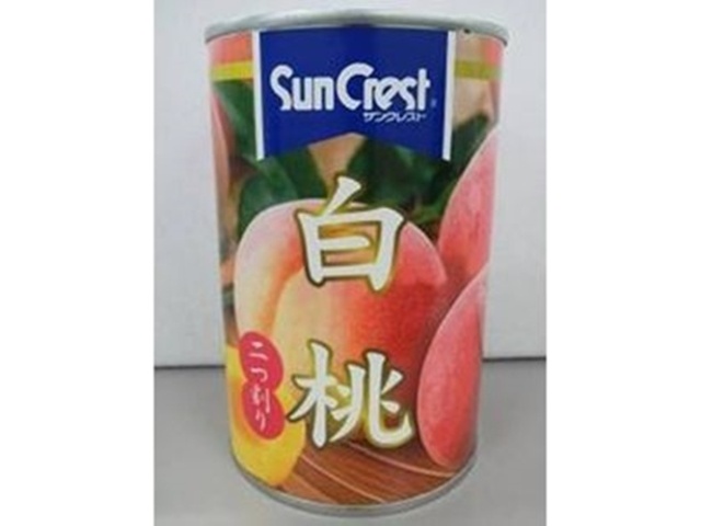 双日 サンクレスト白桃 ４２５ｇ □お取り寄せ品 【購入入数２４個】