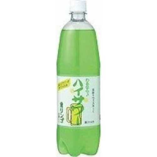 博水社 ハイサワー１Ｌ 青りんご 【今月の特売 飲料水】 □お取り寄せ品 【購入入数１５個】