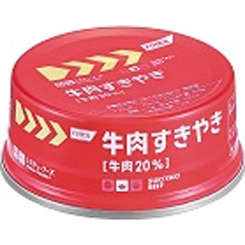 レスキューフーズ 牛肉すきやき 【新商品 5/22 発売】 □お取り寄せ品 【購入入数２４個】