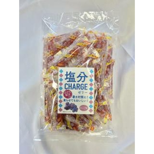 坂製菓 塩分チヤージゼリーグレープ ５００ｇ 【新商品 4/17 発売】  【購入入数１５個】