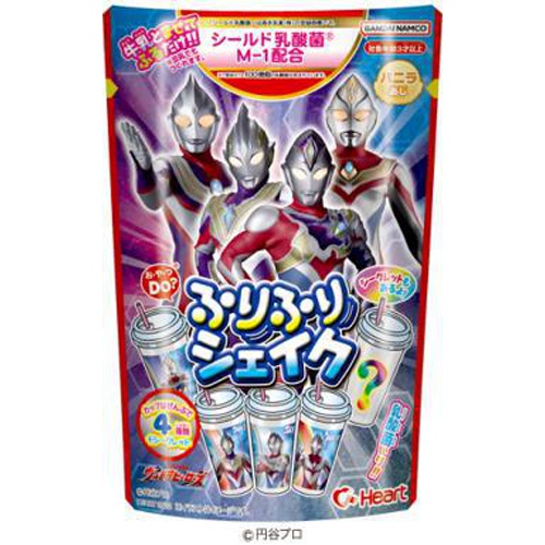 ハート ウルトラヒーローズふりふりシェイク 新商品 10 31 発売 お取り寄せ品 96入り 食品 菓子問屋 タジマヤ 卸ネット 菓子 駄菓子 食品 飲料の仕入れ卸問屋 お取り寄せなら タジマヤ 卸ネット