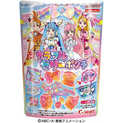 ハート ＨＳプリキュアカラフルゼリーポンチ □お取り寄せ品 【購入入数７２個】