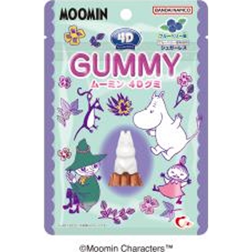 ハート ４Ｄグミ／ムーミン 【新商品 7/21 発売】 □お取り寄せ品 【購入入数１２０個】