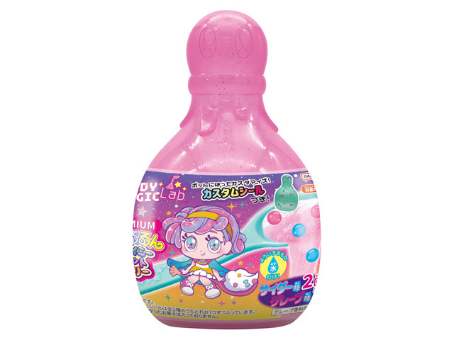 ハート ぷれみあむきゅるるんスライミーポットゼリー 【新商品 9/8 発売】 □お取り寄せ品 【購入入数７２個】［おもちゃ］