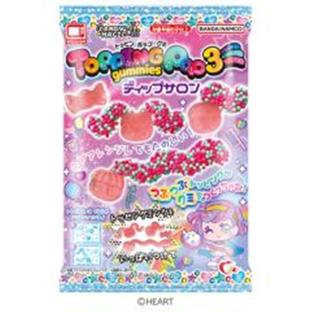 ハート トッピンポップグミ3 【新商品 10/20 発売】 □お取り寄せ品 【購入入数96個】