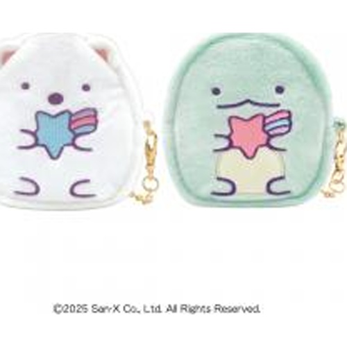ハート すみっコぐらしチャームポーチ □お取り寄せ品 【購入入数２４個】