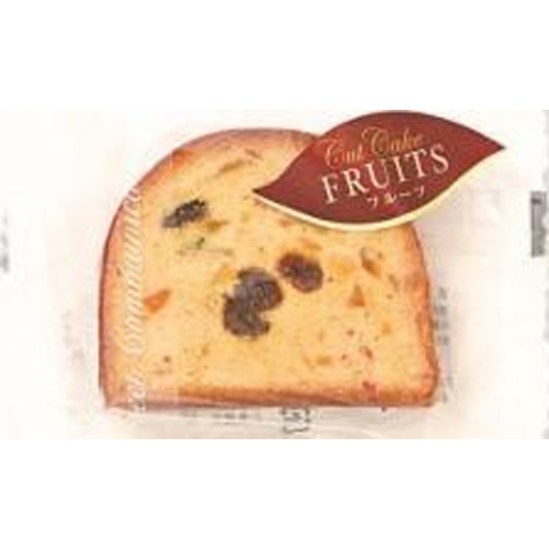 ★名月製菓 カットケーキ フルーツ１個 □お取り寄せ品 【購入入数１０個】
