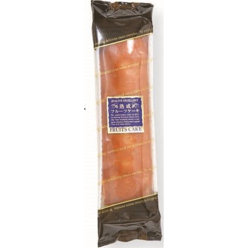 ★名月製菓 熟成ケーキ フルーツ１本 □お取り寄せ品 【購入入数３５個】