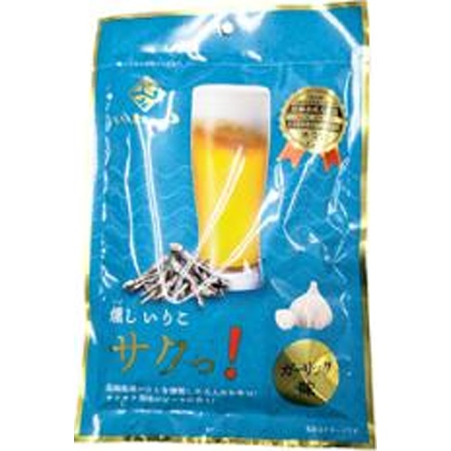 長崎海産 燻いりこサクっ！ガーリック味 ２５ｇ □お取り寄せ品 【購入入数１０個】（入荷までお時間がかかります）