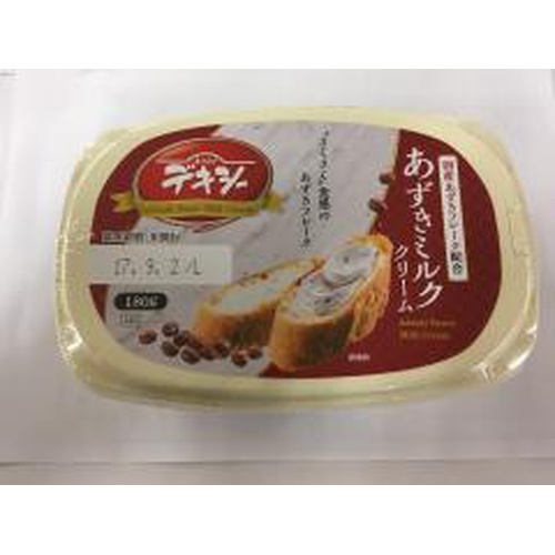 丸和 デキシーあずきミルククリーム １８０ｇ □お取り寄せ品 【購入入数１２個】